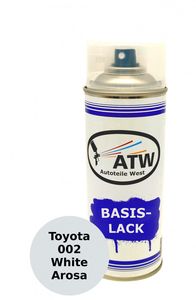 Autolack für Toyota 002 White Arosa Sprühdose 400ml
