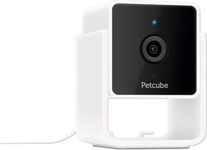 Kamera na sledovanie domácich zvierat Petcube Pet Cam interaktívna kamera na sledovanie domácich zvierat, WiFi, 1080p, širokouhlý záber 145°, obojsmerný zvuk inteligentná kamera pre domáce zvieratá