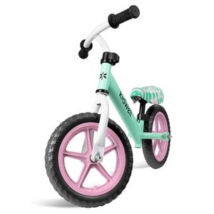 COIL Fahrrad-Laufrad, Lauflernrad, Kinderlaufrad, Rutscher, Balance Bike, Stahlrahmen, EVA-Schaumräder, maximales Gewicht 30 kg, Mint