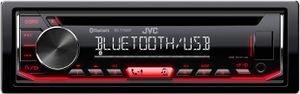JVC KD-T702BT Autorádio s CD, MP3/WMA/WAV/FLAC z USB,  FM/AM tuner, AUX, USB, Bluetooth, 4x50W, RDS, Bass Boost, linkový výstup