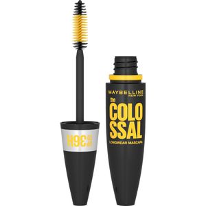 Maybelline The Colossal 36H Black wasserfeste Wimperntusche für verlängerte Wimpern und Volumen 10 ml