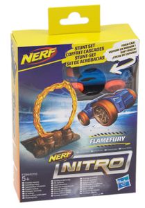 Hasbro Nerf Nitro Soft Racer Stunt Set (Motivauswahl) Flamefury (E1269)