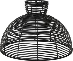 Lamp Shade 'Runde', schwarz, 47x32cm