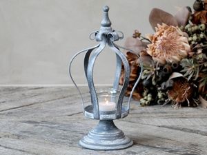 Chic Antique Teelichthalter Kerzenhalter Krone Vintage Shabby Landhaus 71501-00