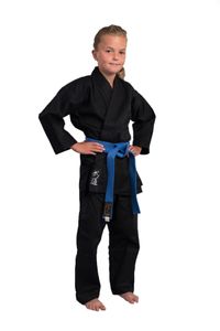 Phoenix Karate Anzug Standard Edition Black Kids Körpergröße 120 cm
