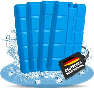 4 x Nemt 200 ml Kühlakkus Kühlelemente für Kühlboxen