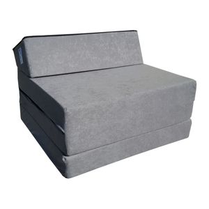 Skládací matrace 200 x 70 x 10 cm pro klidný spánek - Skládací matrace s podhlavníkem a snímatelným potahem - 1008