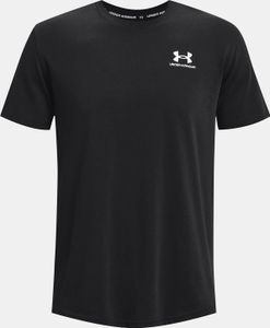 Under Armour Logo Embroidered Heavyweight Kurzarm-t-shirt Schwarz M Mann Schwarz M