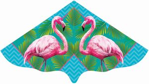 Drachen Flamingo 115x63cm mit Schnur