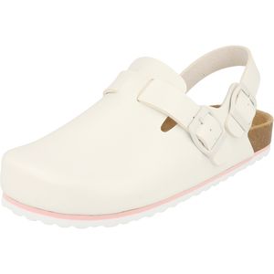 Supersoft 276-132 Damen Schuhe Clogs EVA Pantoletten Weiß Arzthelfer Ärzte