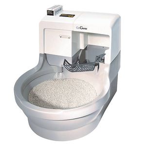 CatGenie 120+ Automatyczna, samoczyszcząca, samoczyszcząca toaleta dla kota