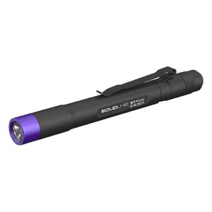 SOLIDLINE Taschenlampe ST4UV mit Clip 180 lm UV-Licht