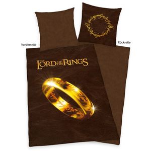 Herr der Ringe Bettwäsche / 80x80 cm + 135x200 cm