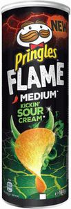 Pringles FLAME Medium Neu Kickin Sour Cream Stapelchips 160g