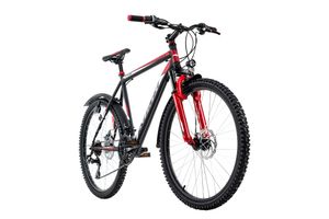 Mountainbike Hardtail ATB 26'' Xtinct schwarz-rot RH 42 cm KS Cycling