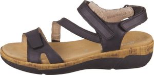 Remonte Dámské boty Sandály High Sandalette Black Leisure, Velikost bot:40 EU