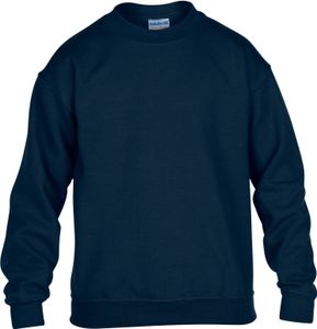 Gildan - Sweatshirt Rundhalsausschnitt für Kinder RW10072 (158-164) (Marineblau)