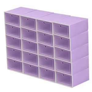20*pudełko na buty pudełko na buty pudełko na buty szuflada organizer fioletowy