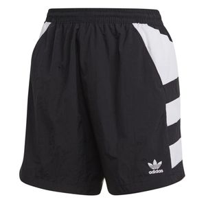 Adidas Originals Damen Jogging Hose LRG LOGO SHORT , Größe:40, Farben:black/white