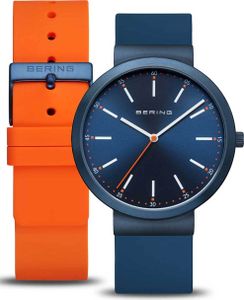 Bering 10141-397 Herrenuhr Classic Set + 2. Band 41mm 3ATM
