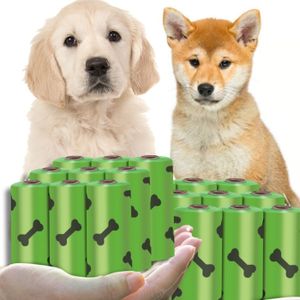 Hikey Hundekotbeutel biologisch abbaubare kotbeutel für Hunde, 300 Stück, auslaufsicher, extra groß, dick und stark, Hundekotbeutel