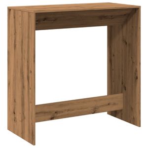 vidaXL Bartisch Artisan-Eiche 102x50x103,5 cm Holzwerkstoff