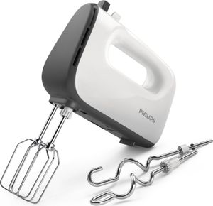 Philips Handmixer 5000 Series, 5 Geschwindigkeitsstufen + Turbofunktion, 450 W, Grau (HR3741/00)