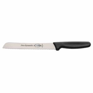 Dick 826-19182 Brotmesser 18 cm Wellenschliff PRO DYNAMIC, schwarz