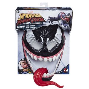Spider-Man-Maske Venom schwarze Größe