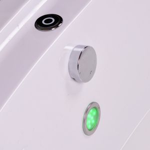 AQUADE Farblicht LED Unterwasser Edelstahl mit Touchsteuerung für Badewanne