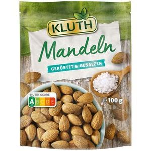 Kluth Mandeln geröstet und gesalzen Snack  100g