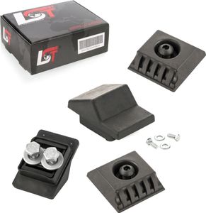 Original LST 4x Heckklappe Anschlagpuffer mit Schrauben Set für W124 A124 C124