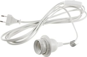 Netzkabel mit Schalter und E27 Fassung