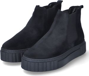 Tamaris damskie buty za kostkę nowoczesne buty Chelsea szeroka podeszwa 1-25460-41, rozmiar:37 EU, kolor:Czarny