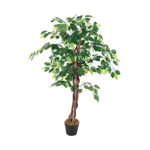 LEX künstliche Pflanze Ficus 462 Blätter ca. 115 cm