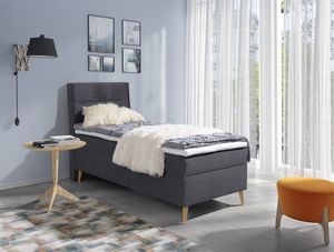 Boxspringbett Schlafzimmerbett TIAGO 100x200cm inkl.Bettkasten Boxspringbett Schlafzimmerbett TIAGO 100x200cm inkl.Bettkasten