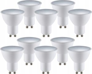 SET 10x FARI LED GU10 10W 4000K neutrálna NW 1000lm 120st