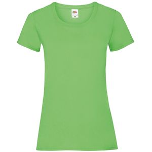 Fruit of the Loom Valueweight T Lady-Fit Farbe: lime Größe: M