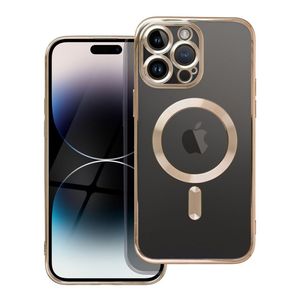 MagSafe Hülle mit Kameraschutz kompatibel mit iPhone 13 Pro Max Gold
