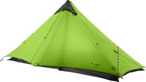 Ultralehký kempinkový stan, nepromokavý 15D nylon, 4sezónní provedení, LANSHAN1 15D 4season-b