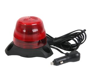 Blikajúci maják červený magnet 12V