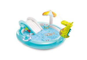 Intex 57165NP Playcentre "Gator" detský bazén (201x107x84cm) Záhradné detské kúpanie
