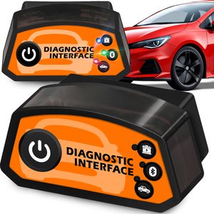 Diagnostické zariadenie OBD2 Bluetooth 4.0 5.0 diagnostický skener pre autá, motor, ABS, SRS, prevodovka, čítanie a mazanie chybových kódov - Retoo