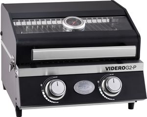 Rösle Gasgrill BBQ-Portable VIDERO G2-P 50mbar schwarz