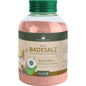 Badesalz 575g Fußpflege Vegan Wellness Herbamedicus Bath Salt Teufelskralle 7579