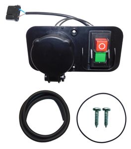 LESCHA Ersatzteil | Schalter-Stecker-Einheit 230 V für Betonmischer SM 125 S / SM 145 S / SM 165 S