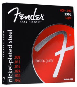 Fender Super Nickel Plated Steel 250L Struny do gitary elektrycznej