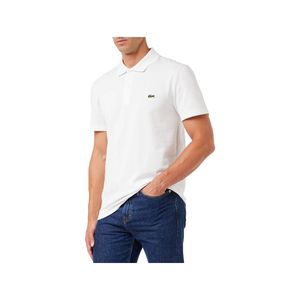 Lacoste Logo-Polo-Shirt, Weiß M