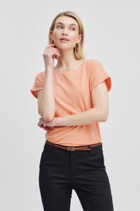 Shirt Kurzarm Rundhals Sommer Top | XS