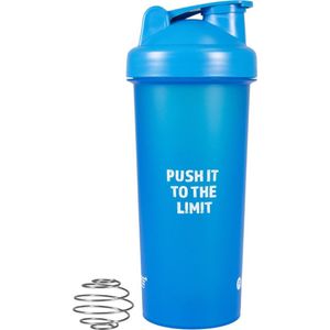 Shaker sportowy Pure2Improve 700 ml niebieski